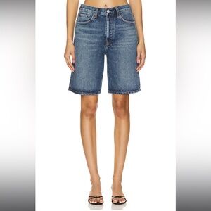 Agolde Risha Shorts in Alter Wash